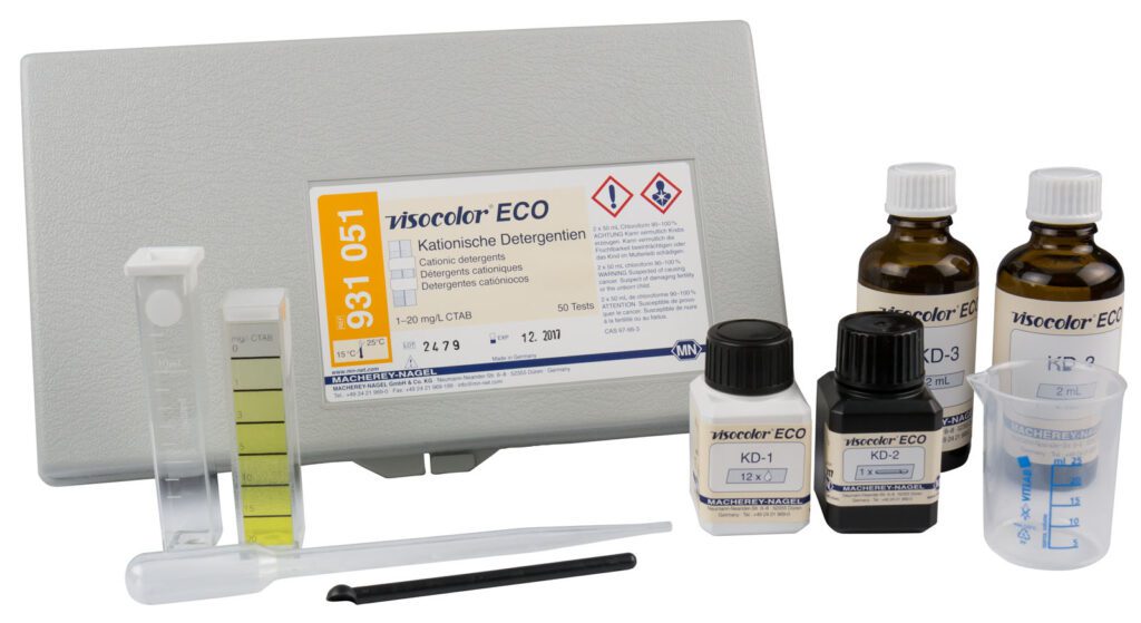 VISOCOLOR® ECO Detergents (Cationic) Test Kit | Vendart