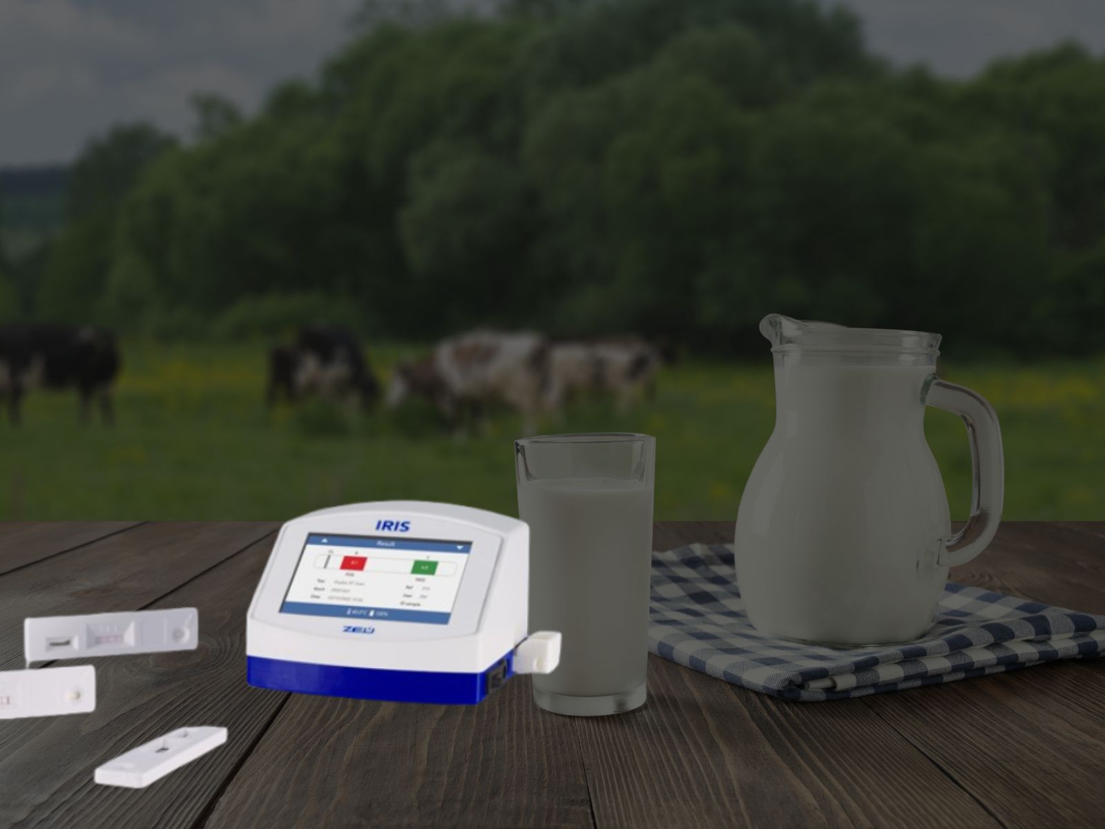 Zeulab Iris Australia: Duplex BT Scan Rapid Milk Antibiotic Detection