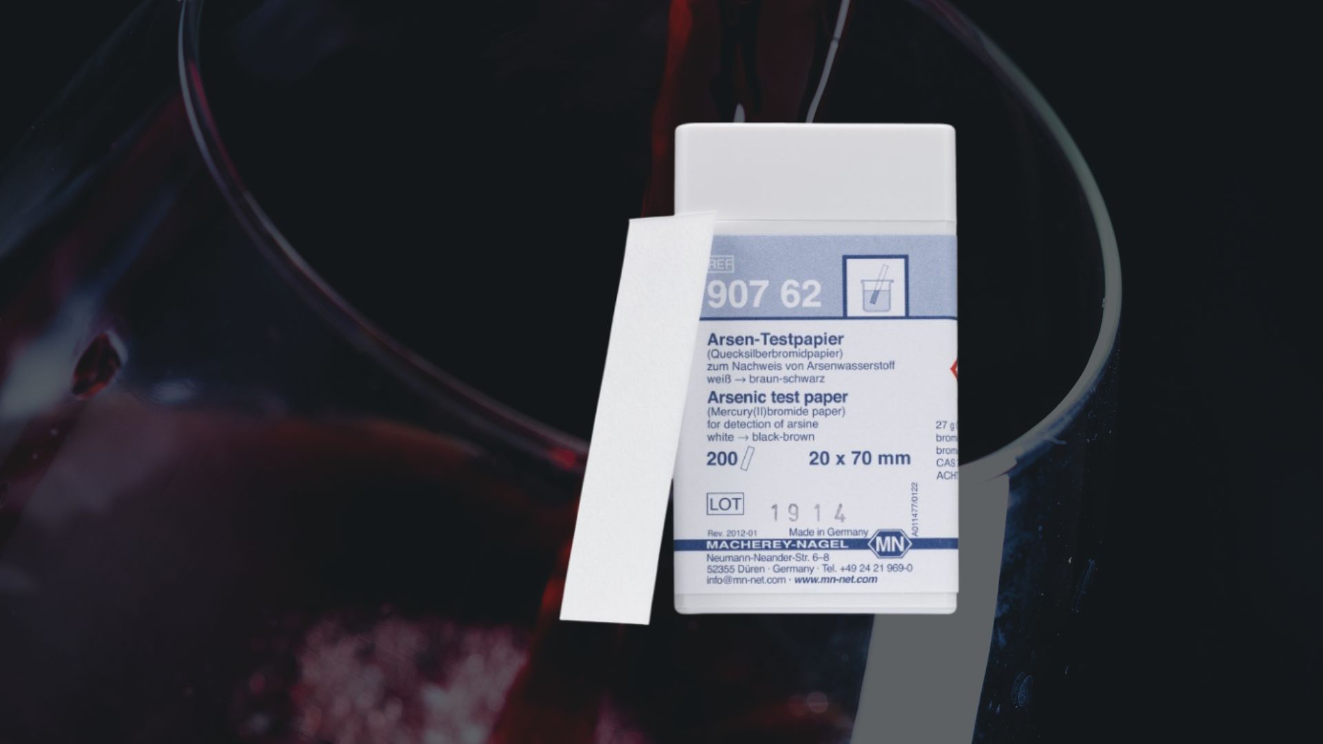 Arsenic Test Paper for Wine & Air Monitoring | Vendart Australia