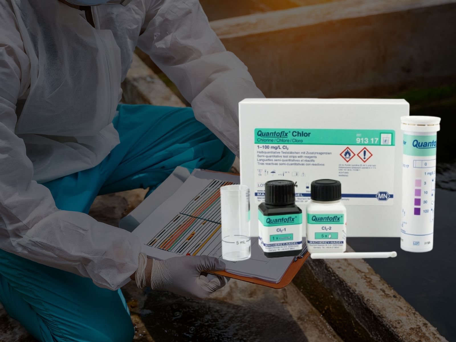Fast, Reliable Water Testing: Chlorine & Chromate Detection with QUANTOFIX® Test Strips
