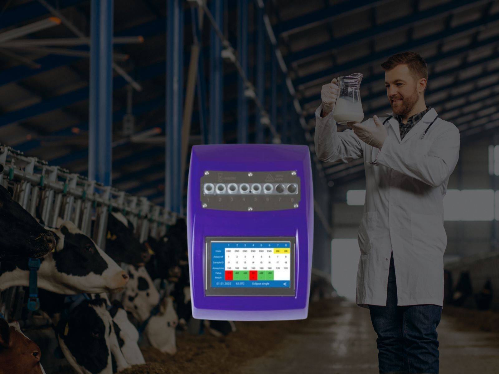 COMET8: Smarter Antibiotic Residue Detection for Modern Dairy Quality Control